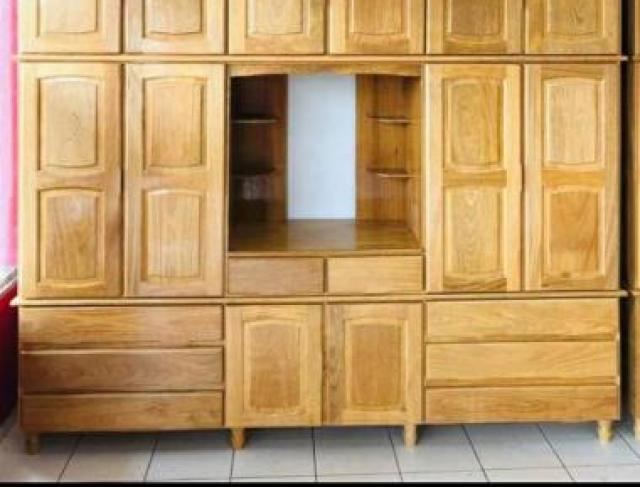 GUARDA-ROUPA 6PORTAS CAPELA LISO CEREJEIRA